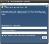 Plugin Frontend Screenshot