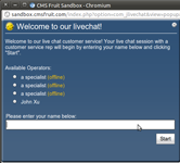 Plugin Frontend Screenshot