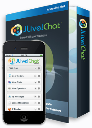 Joomla Live Chat Box and Mobile App